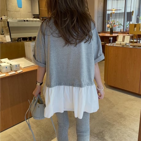 Teard flare tops(Gray)