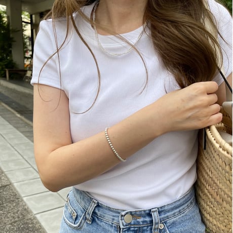 【silver925】Ball chain bracelet