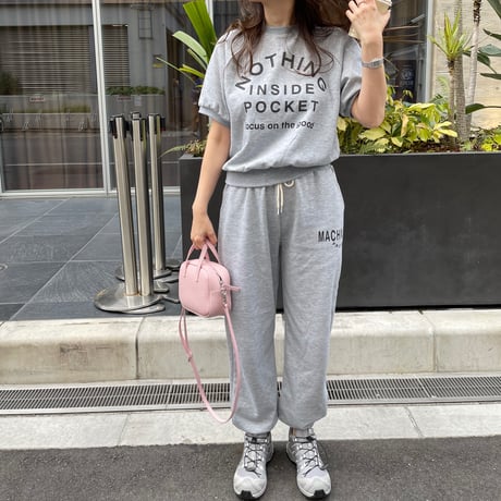 Logo sweat setup(Gray)