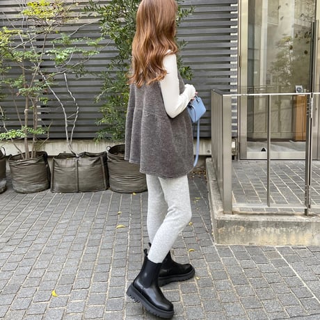 Knit camisole (gray)