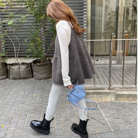 Knit camisole (gray)