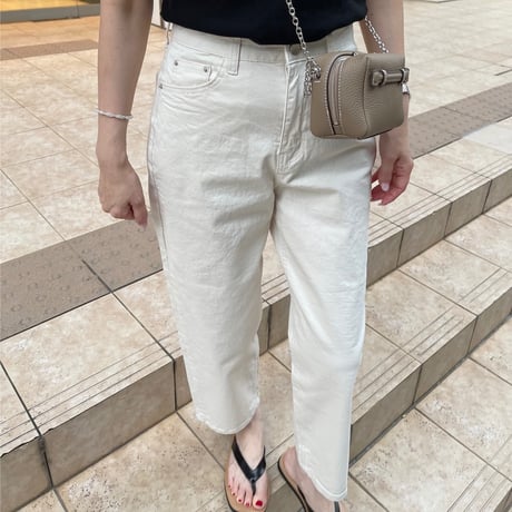 Cotton stretch pants