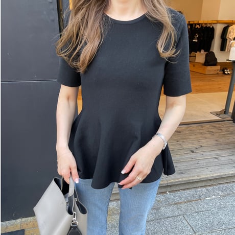 Flare knit (Black)