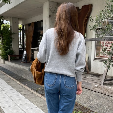 Gold plate basic knit(Light gray)