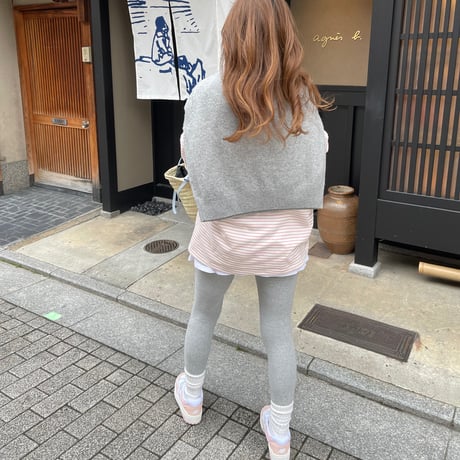 Boader long t-shirts (Pink)