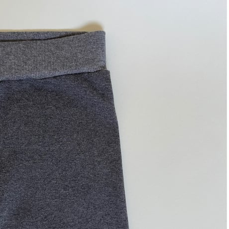 【In the morning】SWEAT KNIT PANTS (Chacoal gray)