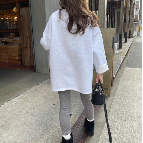 Wool knit leggings