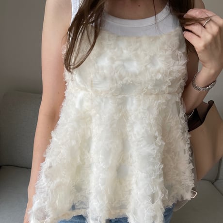 Camisole tulle tops