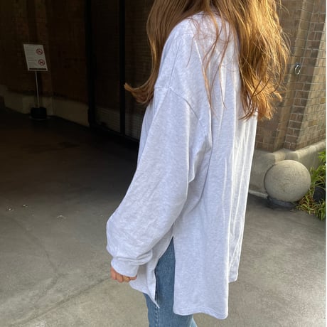 Over long t-shirts (Light gray)