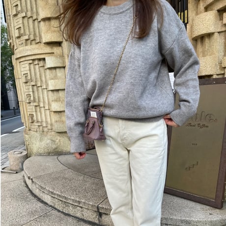 Loose knit (Gray)