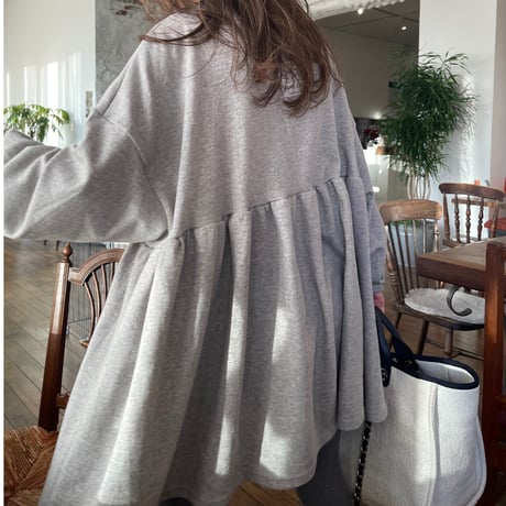 Square neck mini onepiece(Gray)
