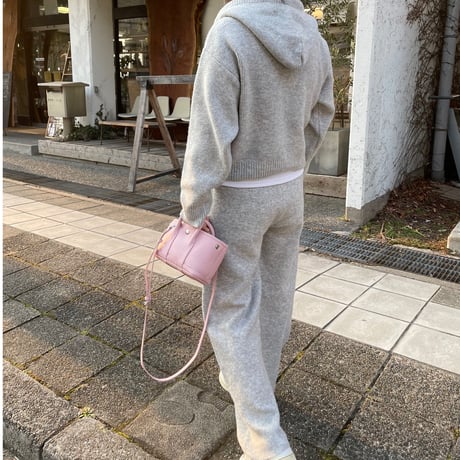 Knit foodie setup(Light gray)