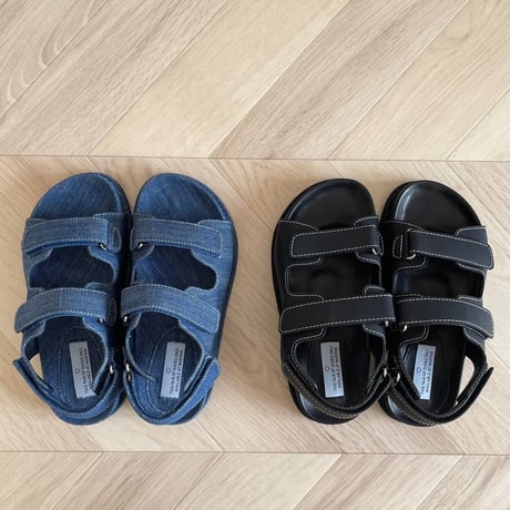 Stitch volume sandal