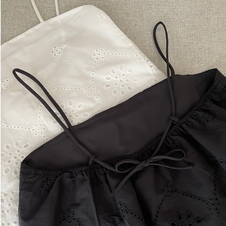 Race camisole(Black)