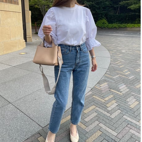 Candy sleeve tops(White)