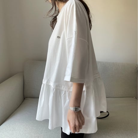 Teard flare tops(White)