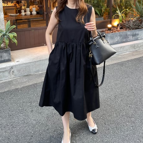【Original】Volume onepiece(black)