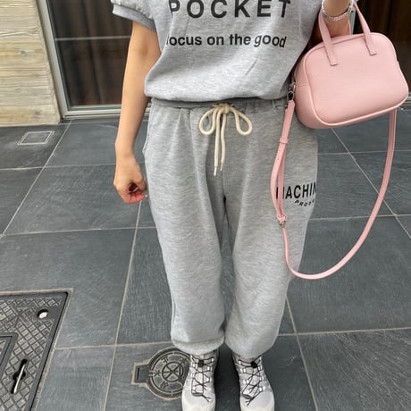 Logo sweat setup(Gray)