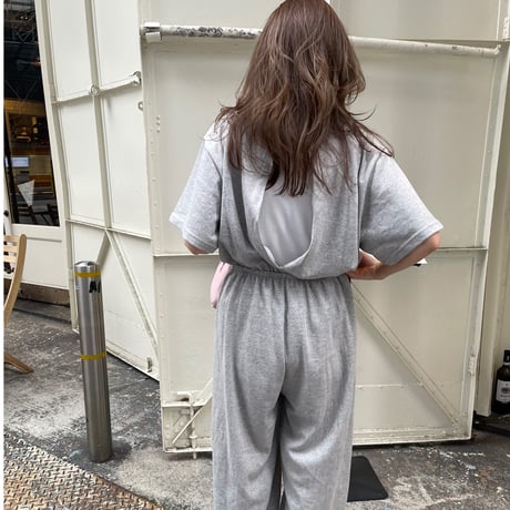 Back slit allinone(Gray)
