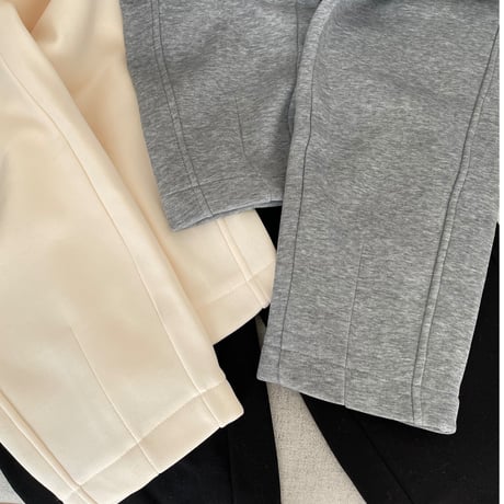 Taperd sweat pants(Gray)
