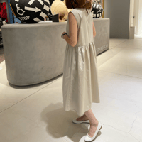 【Original】Volume onepiece(beige)