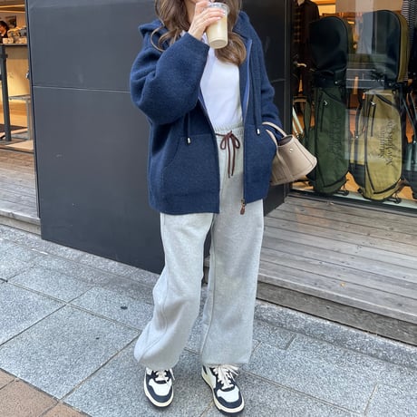 Heart sweat pants (Gray)