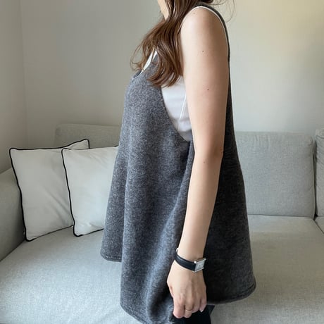 Knit camisole (gray)
