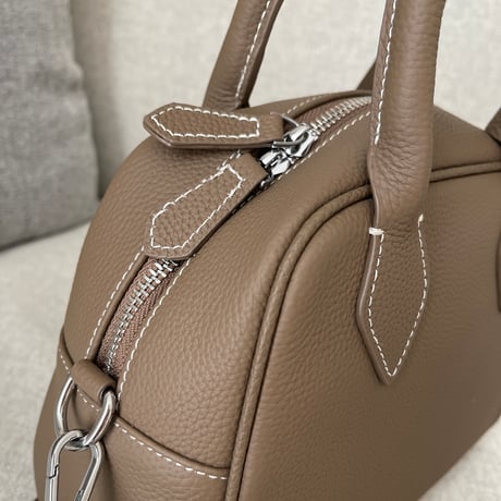 2way leather boston bag(Garage)