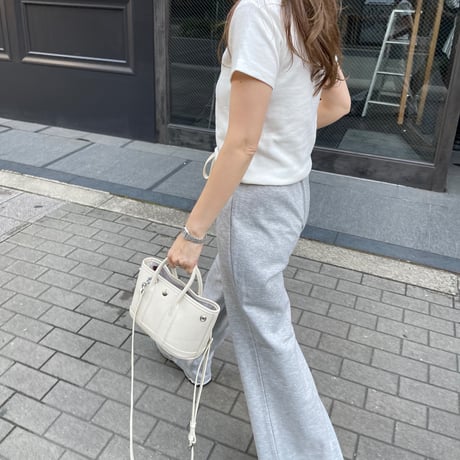 Soft flare sweat pants(Gray)