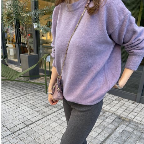 Loose knit (Purple)