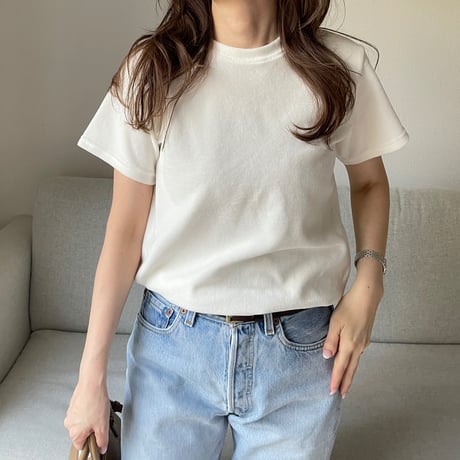 Velor pullover(Ivory)