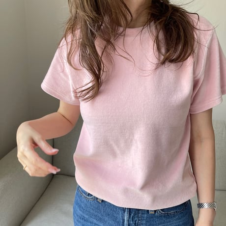 Velor pullover(pink)