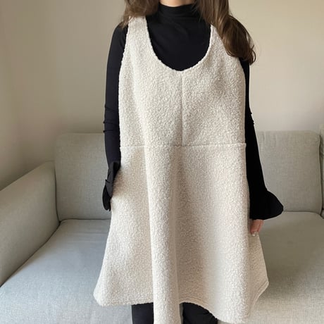 Boa mini onepiece(Ivory)