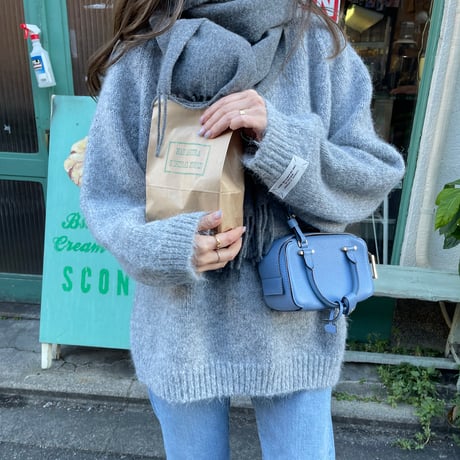 Oversize knit (Gray)