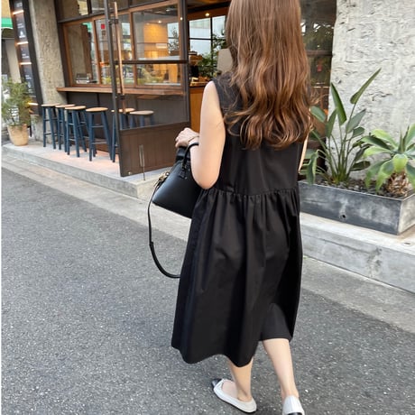 【Original】Volume onepiece(black)