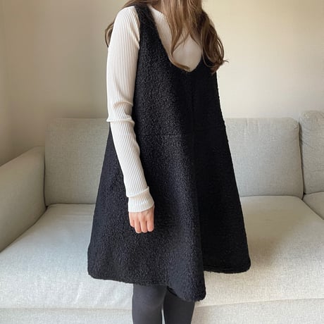Boa mini onepiece(Black)
