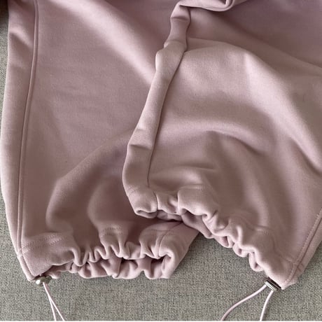 Heart pocket sweat pants(Pink)
