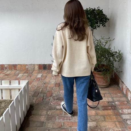 Waffle long knit