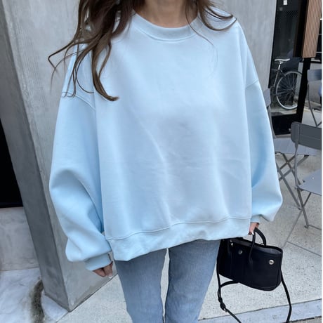 Over size sweat (Blue)