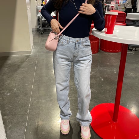 Straight wide pants
