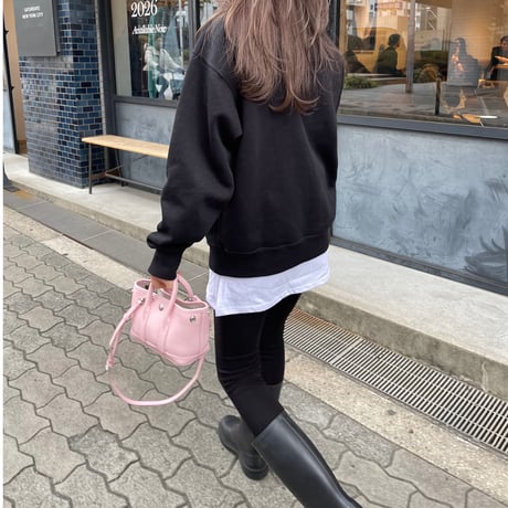 Leather mini tote bag(Pink)付属ポーチなし