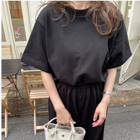 Back slit allinone(Black)