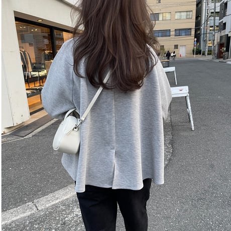 Flare slit sweat(Gray)