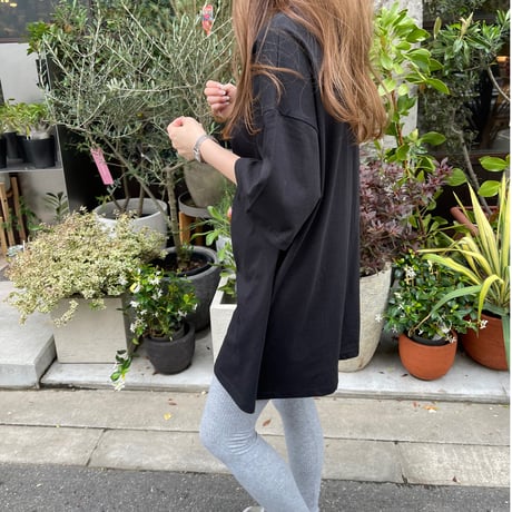 Long t-shirts(Black)