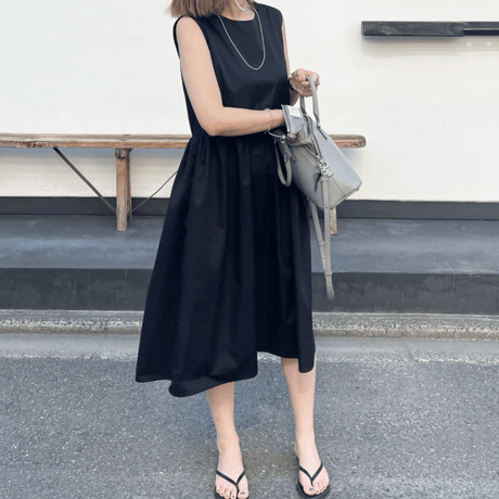 【Original】Volume onepiece(black)