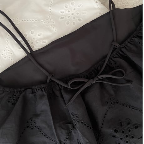 Race camisole(Black)