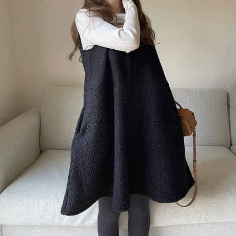 Boa mini onepiece(Black)