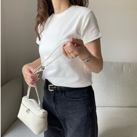 Flannel t-shirts(Ivory)