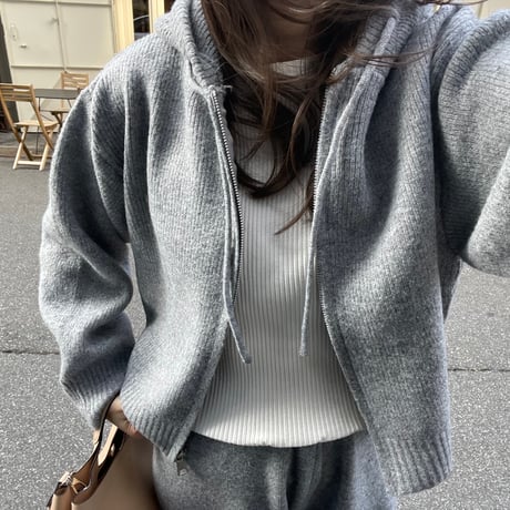 Knit foodie setup(Dark gray)