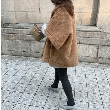 Teddy coat (Camel)